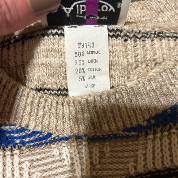 Alberoy 90’s Vintage Women’s Short Sleeve Sweater- Size Large - Picture 6 of 9